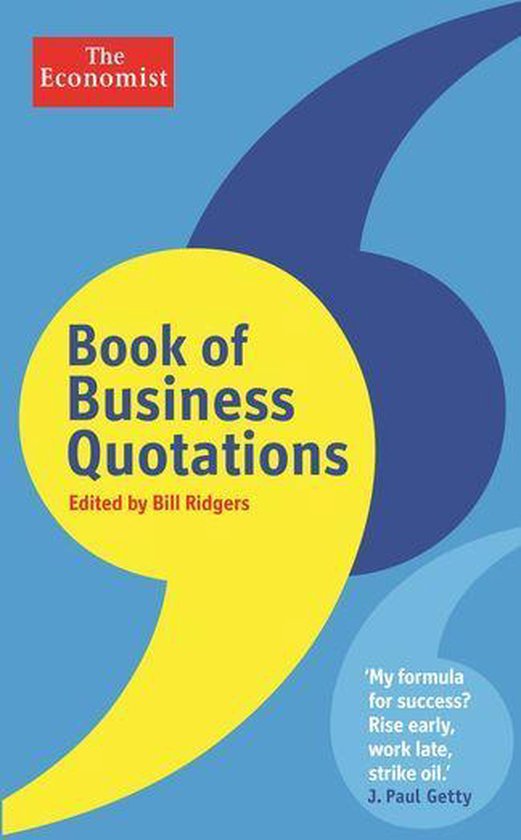 The Economist Book of Business Quotations - cover