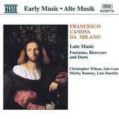 Christopher Wilson & Shirley Rumsey - Da Milano: Lute Music, Fantasias, Ricercars & Duets (CD)
