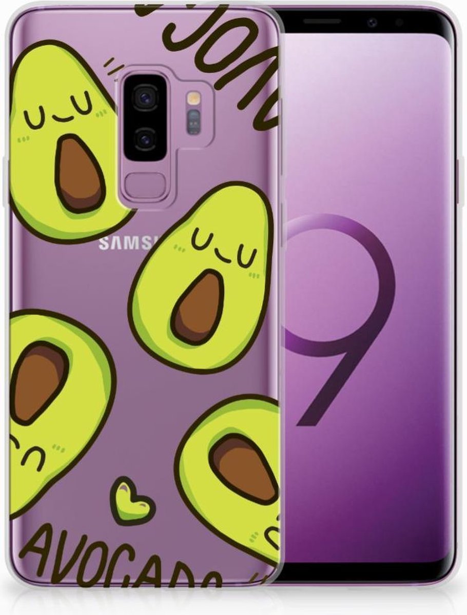 Samsung Galaxy S9 Plus Telefoonhoesje met Naam Avocado Singing