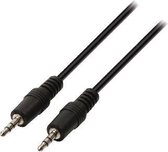 Audio Kabel 3.5mm Jack Aux Kabel Stereo 0,5 meter zwart