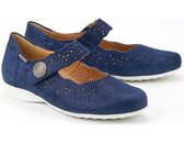 Mephisto Dames Instappers - Blauw - Maat 40.5