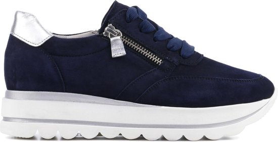 Blauwe Gabor Sneakers Rollingsoft om te zoenen