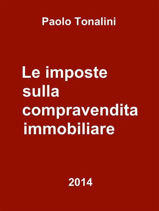 Le imposte sulla compravendita immobiliare - cover