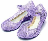 Prinsessen schoenen paars maat 28 (vallen 2 maten kleiner uit)