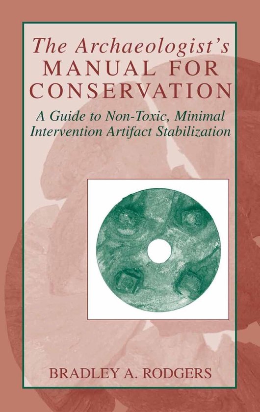 The Archaeologist's Manual for Conservation - cover