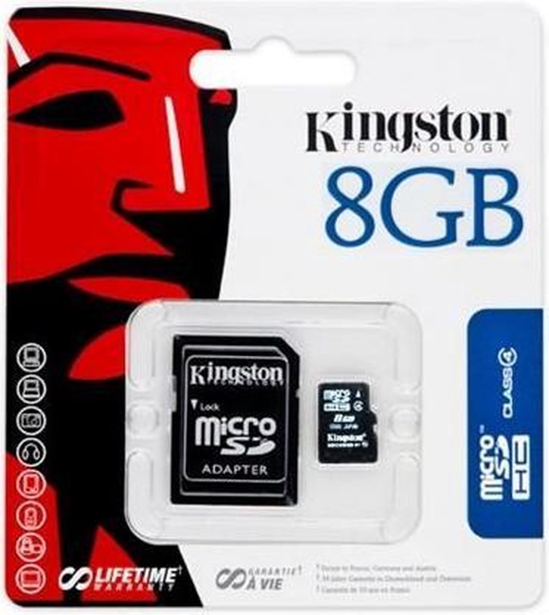 Micro SD 8 GB Kingston