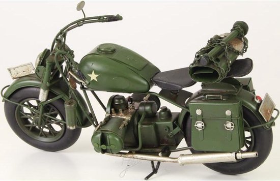 Moto de l'armée américaine Harley Davidson - moto de l'armée | bol.com