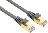 Hama CAT 5e Patch Cable, 15 m netwerkkabel Grijs