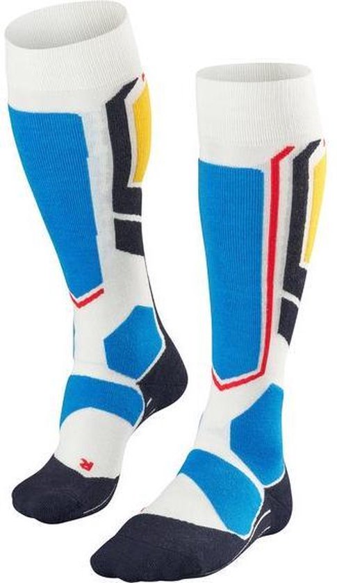 FALKE SB2 Calzini Da Snowboard Uomo - Calzettoni Tecnici Con Imbottitura Media, Lana Merino, Traspiranti, Modello 16575