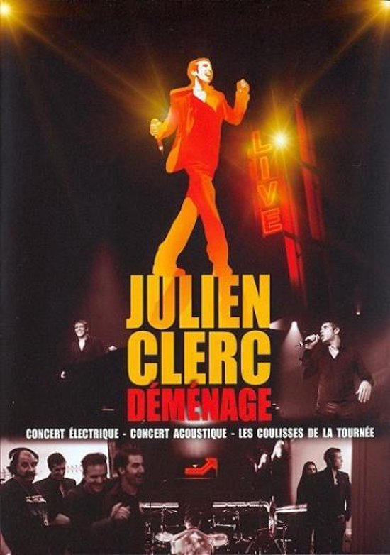 Cover van de film 'Julien Clerc - Demenage'
