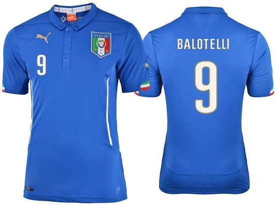Recensent leeuwerik Wetenschap Puma Italie Thuis Shirt - Balotelli - Nr 9 - Kleur Azzuri Blauw - Maat XL |  bol.com