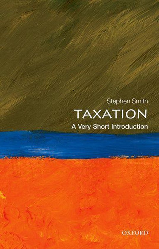 Very Short Introductions - Taxation - cover