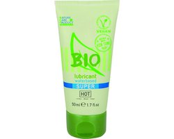 Hot Bio Superglide Waterbasis Glijmiddel - 50Ml