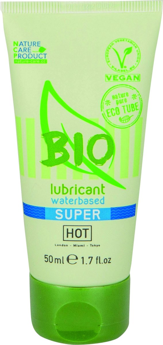Goedkoopste Hot Bio Superglide Waterbasis Glijmiddel - 50Ml