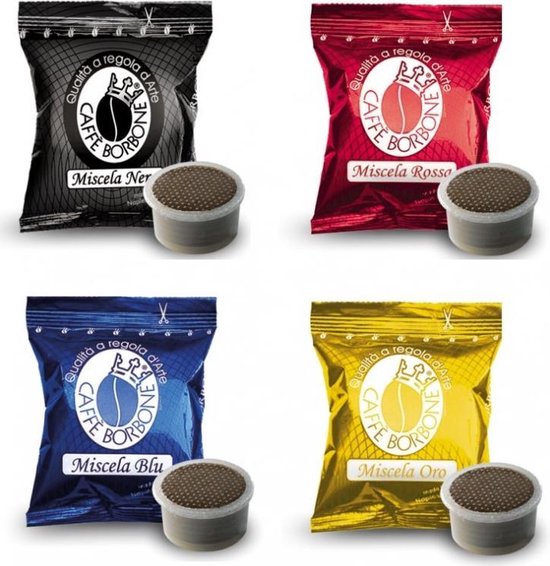 Borbone koffie Rood Lavazza point cups-100 - Borbone Koffie