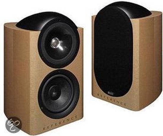 Kef Reference 201/2 Boekenplank speaker - 5 jaar garantie, In de kleur  Satin Zwart | bol.com