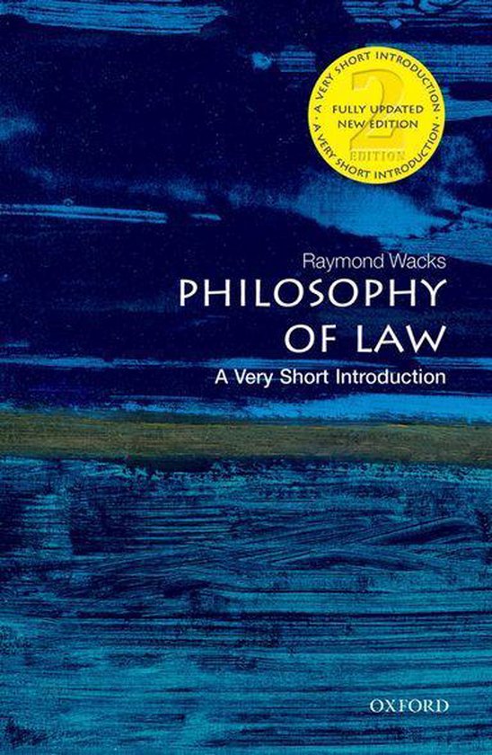 Very Short Introductions - Philosophy of Law - cover