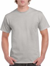 Zinkgrijs katoenen shirt voor volwassenen M (38/50)
