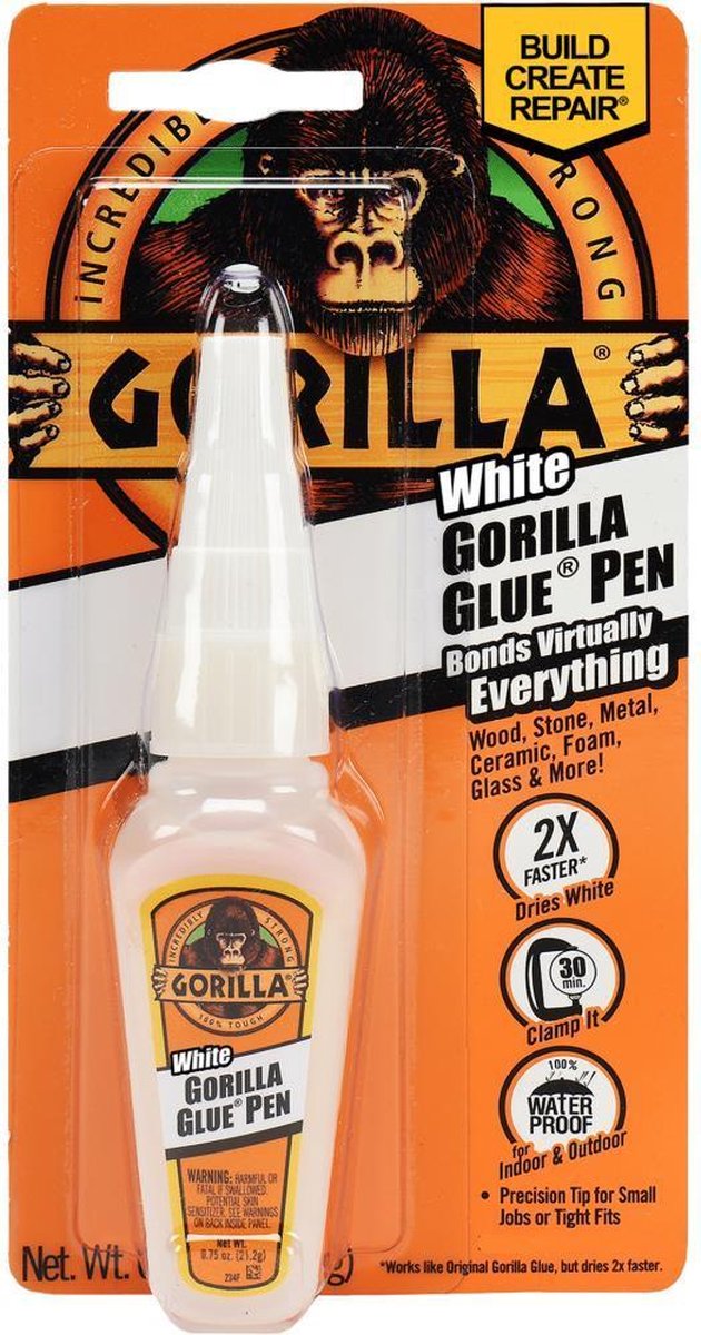 Gorilla Glue - Lijmpen - wit - 21gram