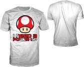 Nintendo - I Need A Power Up. White Shirt - L