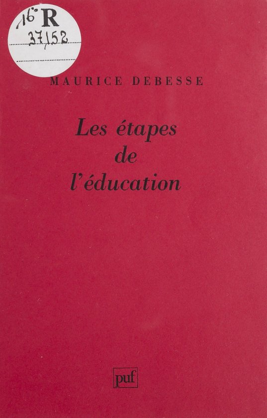 Les Étapes de l'éducation - cover