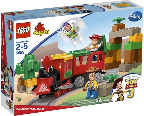 LEGO Duplo Ville La grande poursuite en train - 5659