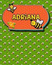 Handwriting Practice 120 Page Honey Bee Book Adriana