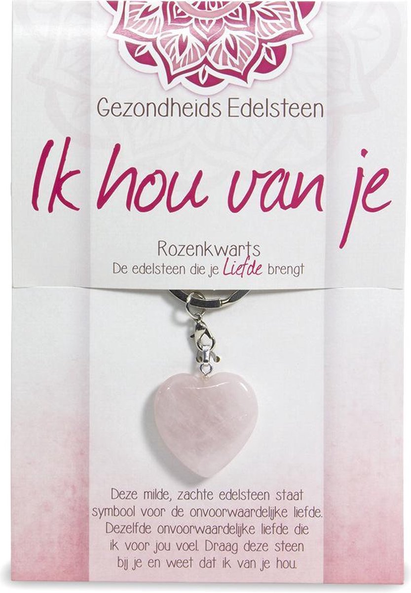 Gezondheids Edelsteen Giftcard Ik hou van je