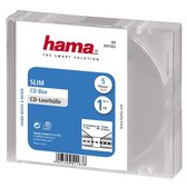 Hama 04751163 Cd Slim Box - 5 stuks / Transparant
