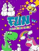 Fun Colouring Book: THE Fun Coloring Book