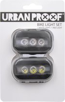 URBAN PROOF - Clip Fietslampjes set - Zwart
