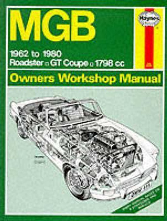 M G B Owners Workshop Manual - cover