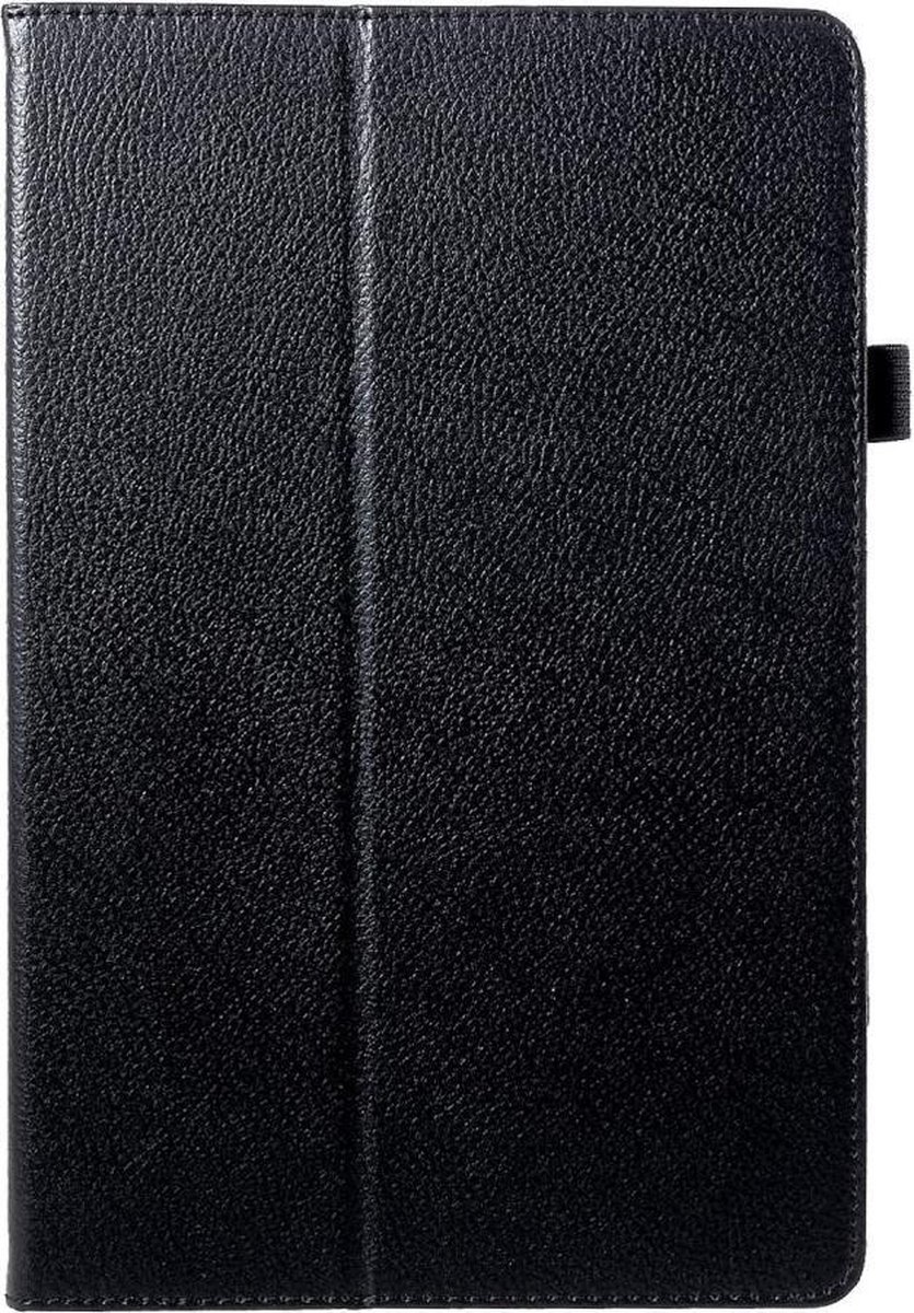 Shop4 - Samsung Galaxy Tab S4 10.5 Hoes - Book Cover Lychee Zwart