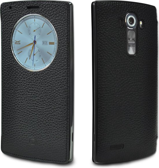 LG Lederen Circle case zwart - voor G4 | bol.com