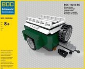 Bricksworld BOC-BG Bagagewagen groen add-on voor LEGO® 10242 Mini Cooper