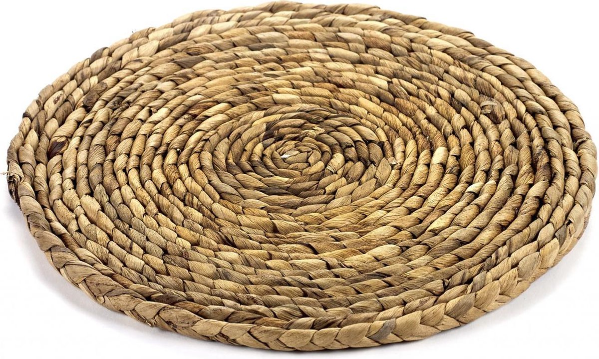 Serax Surface by Sergio Herman Onderlegger Hyacint - M - Ø26cm x H1,3cm - Natuur