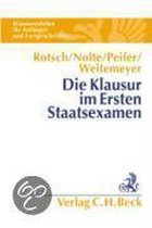 Die Klausur im Ersten Staatsexamen