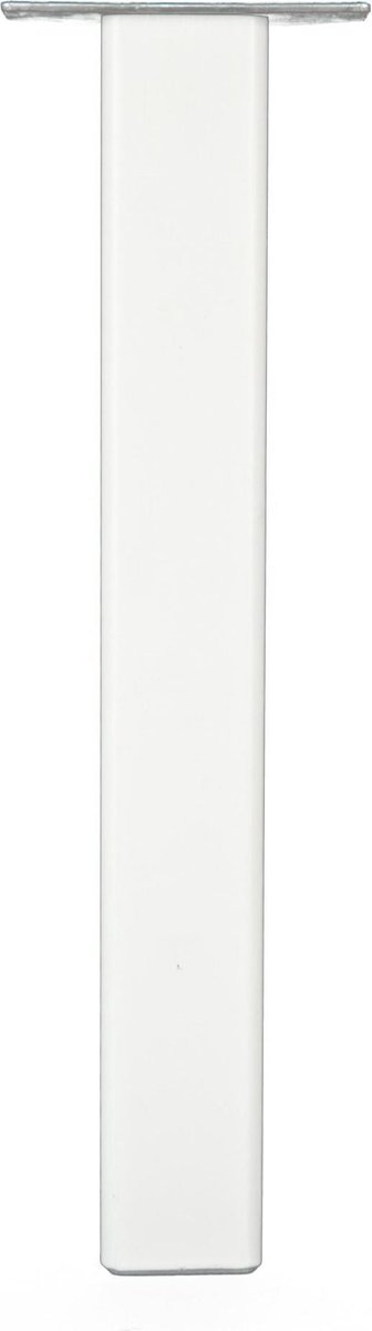meubelpoot vierkant 10cm wit