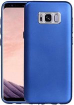 Design TPU Hoesje - Hoesje Geschikt voor Samsung Galaxy S8 Plus Blauw