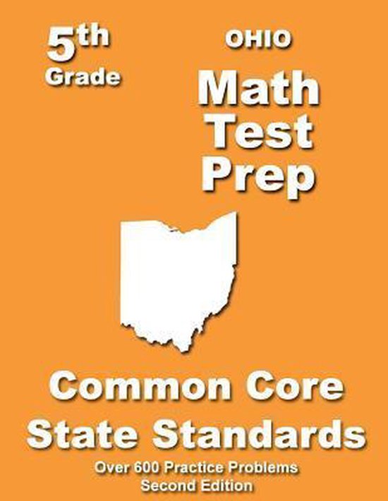Ohio 5th Grade Math Test Prep - cover