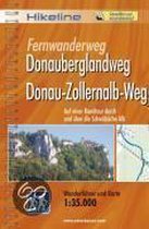Hikeline Wanderführer Fernwanderwege Donauberglandweg Donau-Zollernalb-Weg 1 : 35 000