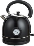 MOA Waterkoker Retro Zwart 1,8 liter - Elektrisch - RVS - EK3TB