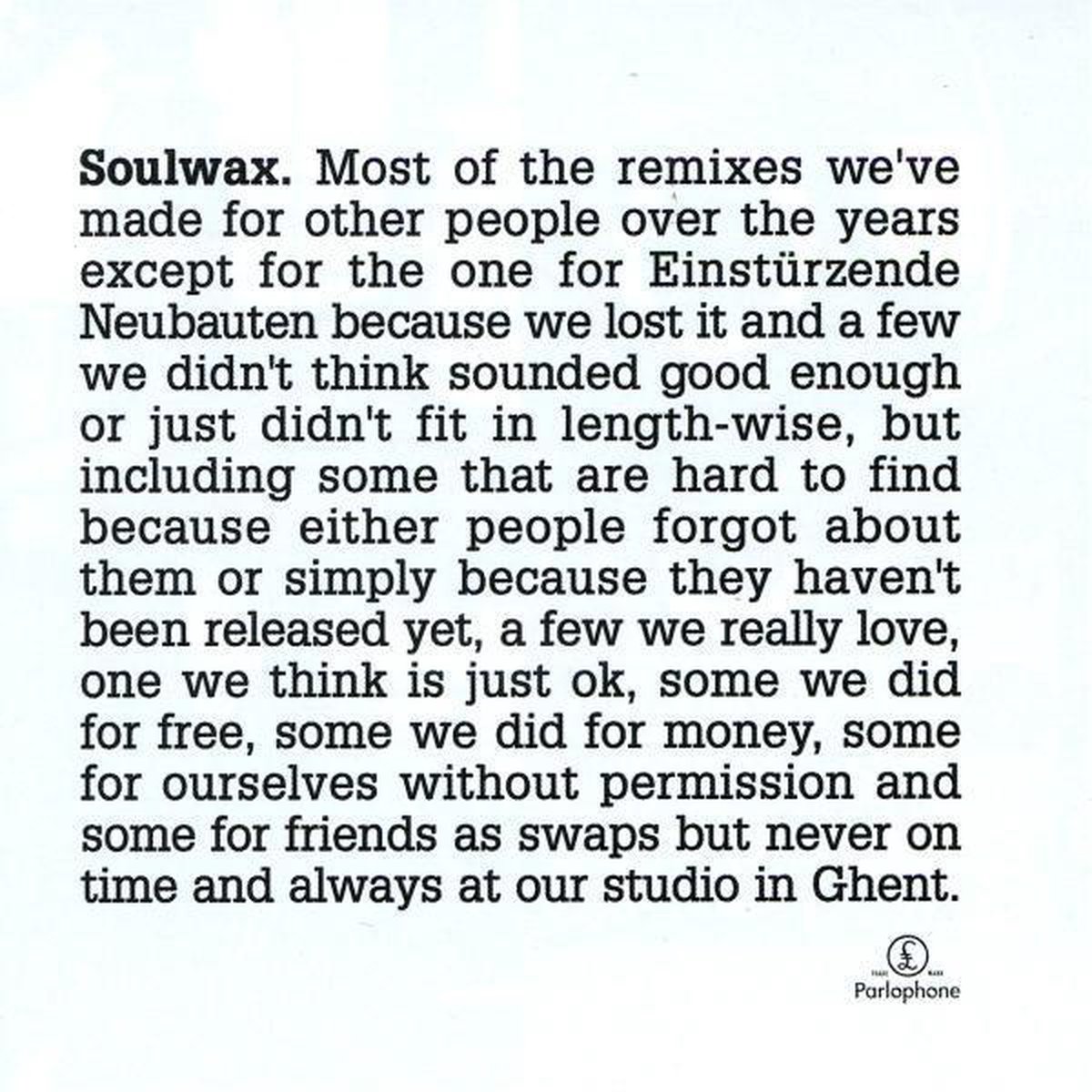 Most Of The Remixes