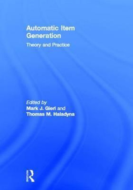 Automatic Item Generation - cover