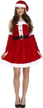 Fluwelen kerstjurk