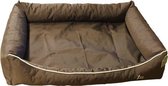 NapZZZ hondenmand waterproof divan bruin Maat XL: 120 x 90 cm