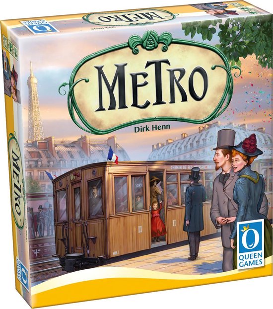 Boek: Metro, geschreven door Queen Games