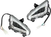 AGM Knipperlichten voor scooter - achterzijde -  Led Met dagrijverlichting - Agm Vx50 / Btc Riva
