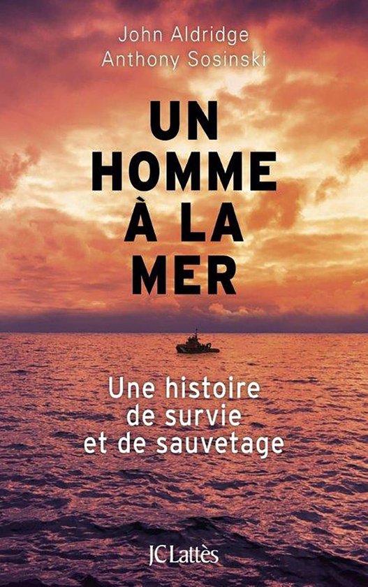 Un homme à la mer - cover