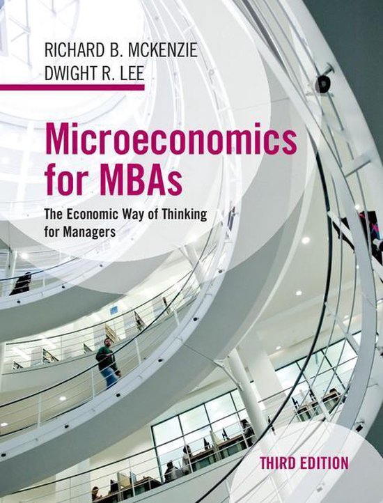 Microeconomics for MBAs - cover